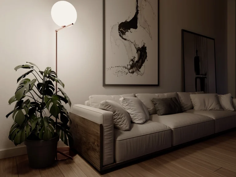 Rendering fotorealistico abitazione