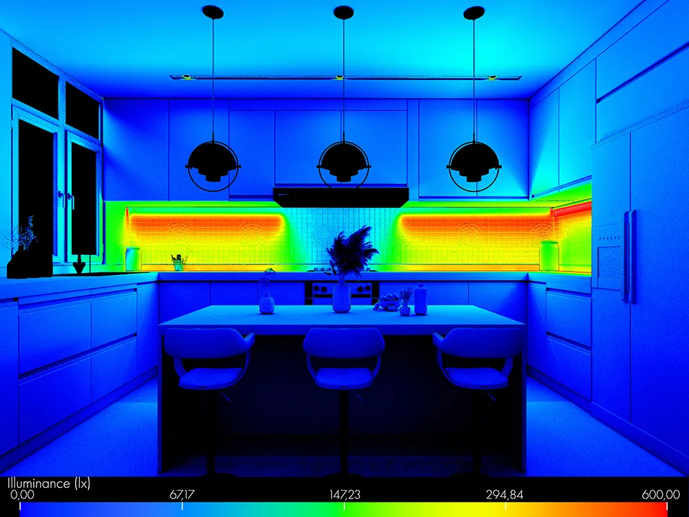 Consulenza illuminotecnica - render 1